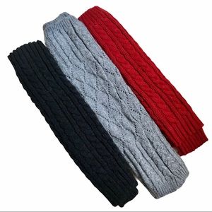 [Hope’s] Set of 3 Leg Warmer Boot Socks